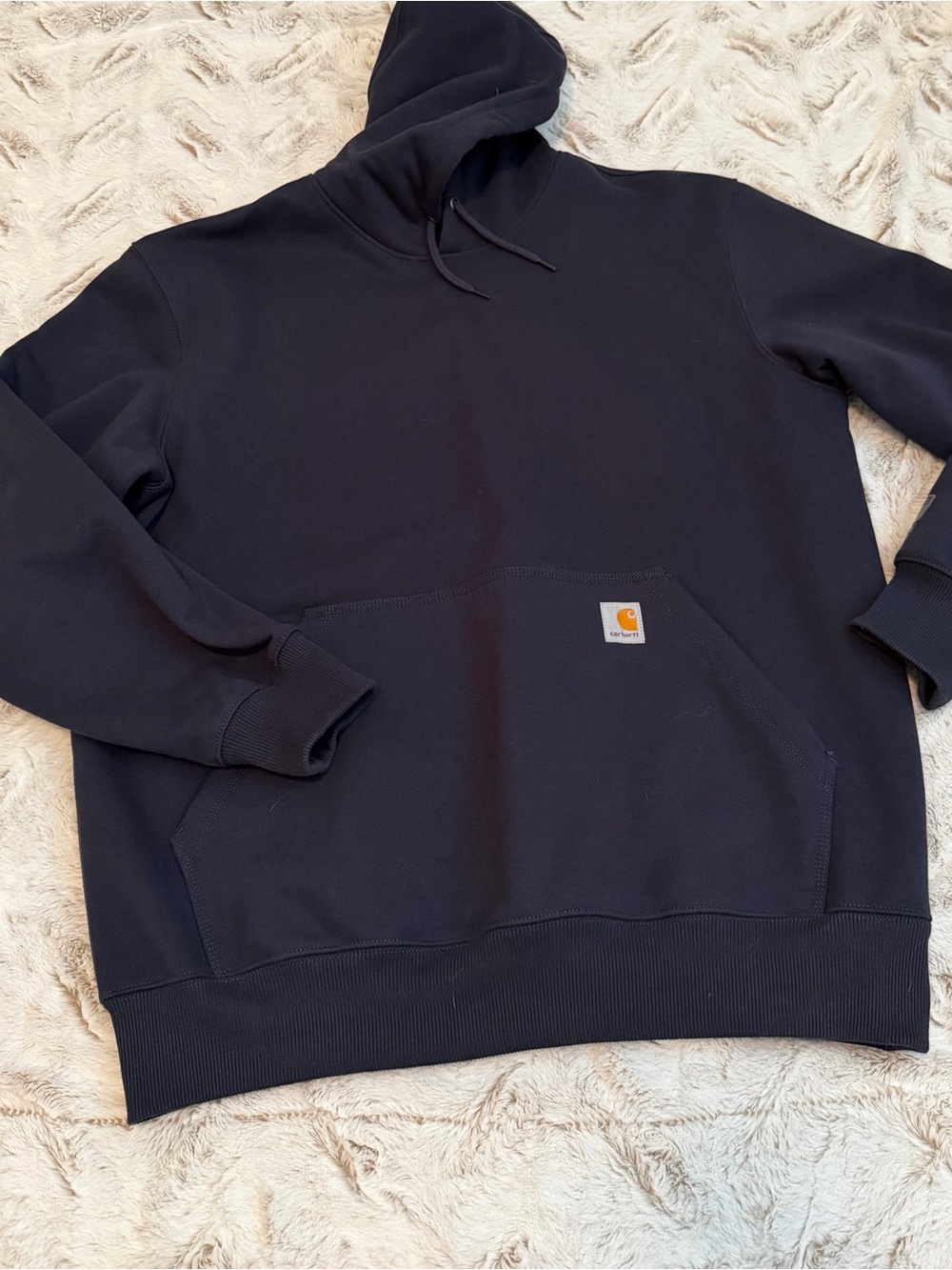 Carhartt Men’s blue Hooded Sweatshirt